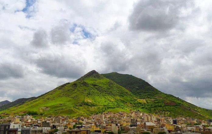 کوه آربابا نماد شهر بانه
