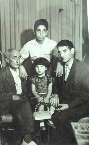 نیما یوشیج و استاد شهریار در کنار هم