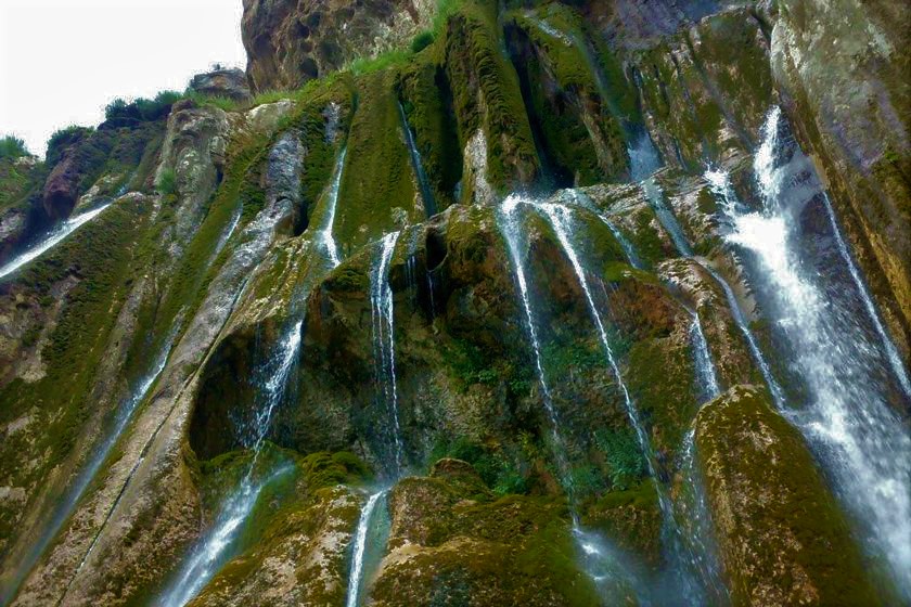 آبشار مارگون در حوالی شهر شیراز