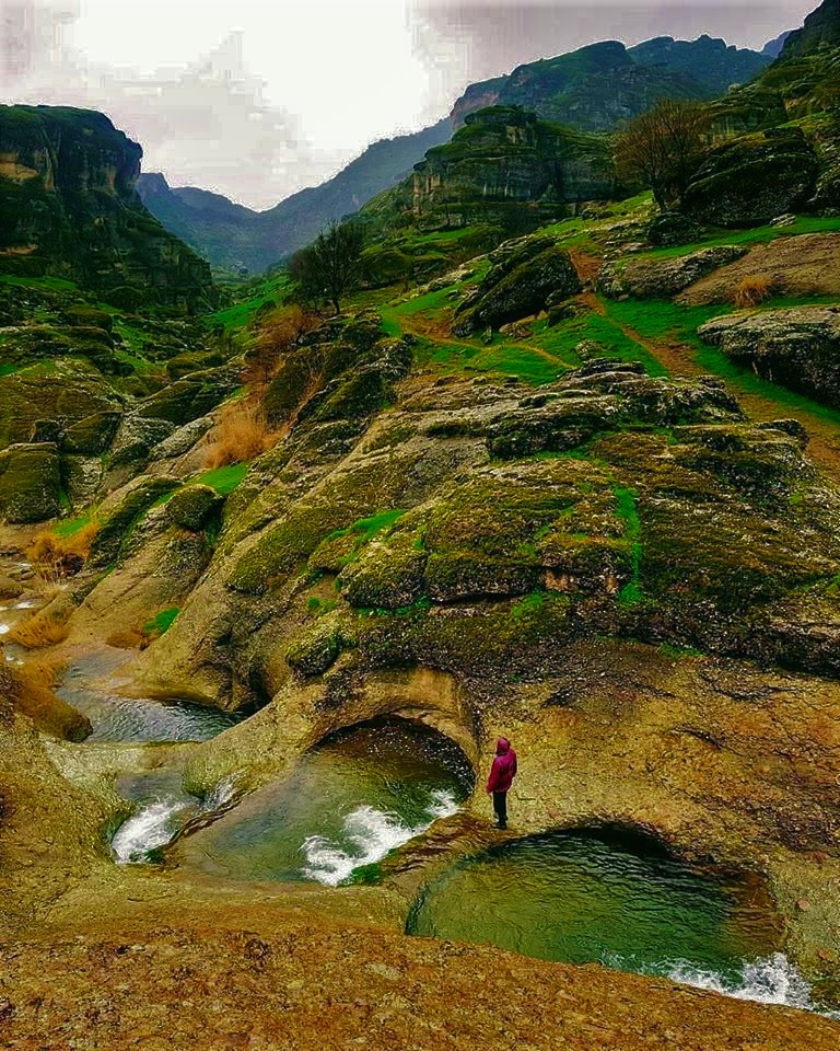 طبیعت بی‌نظیر مخمل کوه در استان لرستان در حوالی شهر خرم‌آباد