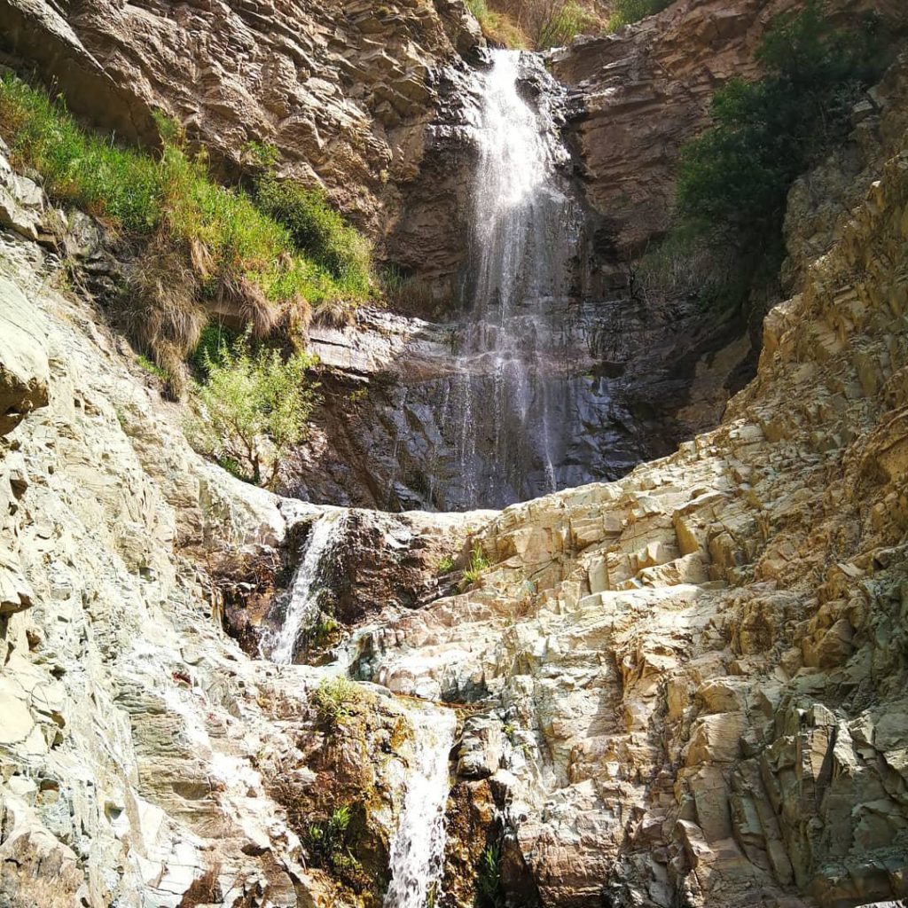 آبشار لت‌مال در نزدیکی روستای وردیج