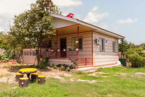 ویلا 2 خوابه روستایی دارای پارکینگ