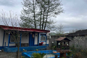 ویلا 1 خوابه روستایی دارای پارکینگ