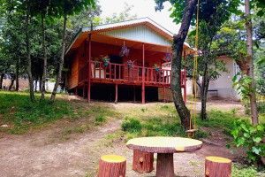 ویلا 1 خوابه روستایی دارای پارکینگ