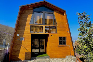 ویلا 2 خوابه جنگلی دارای پارکینگ